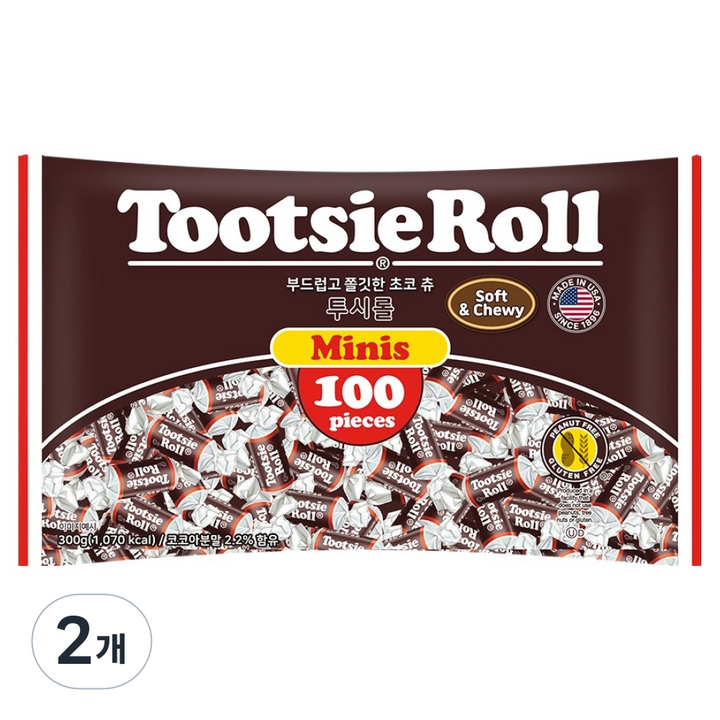 투시롤 초코츄, 2개, 300g