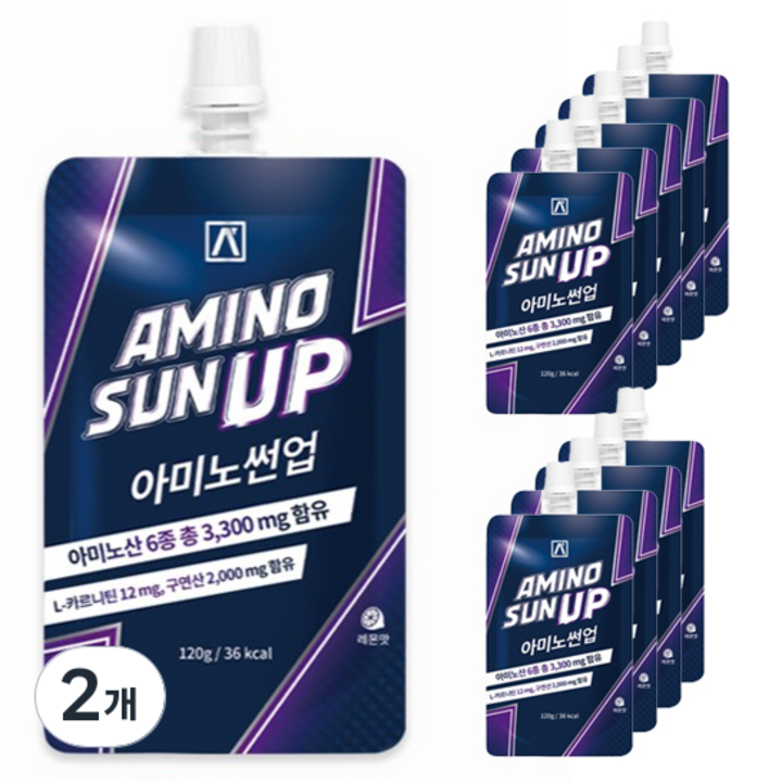 풍림무약 아미노썬업 10p, 120g, 20개