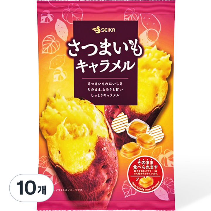 세이카 고구마 모찌 카라멜, 103g, 10개