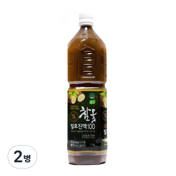 동광한방몰 참옻 발효 진액 100 건강음료, 1.5L, 2개