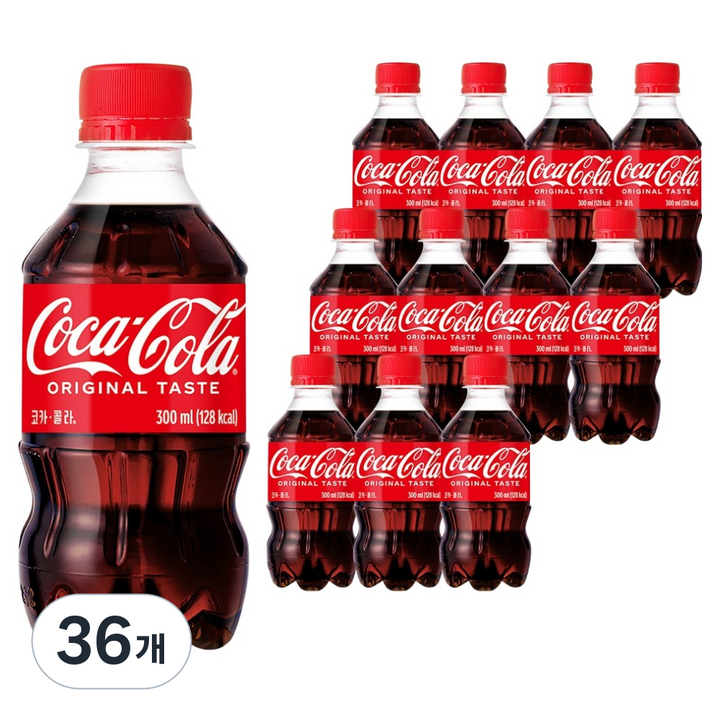 코카콜라 오리지널, 300ml, 36개
