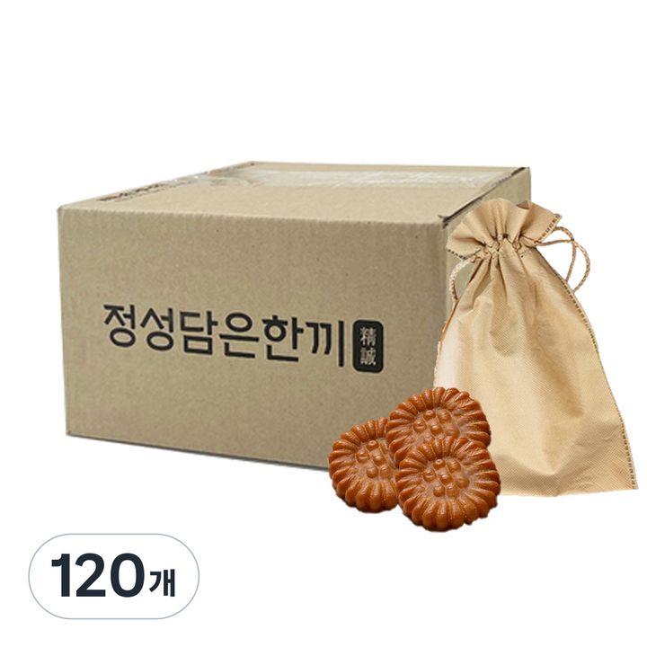 정성담은한끼 단호박 찹쌀 약과, 60g, 120개
