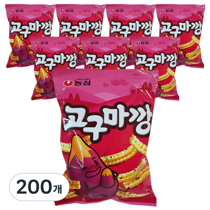 고구마깡, 83g, 200개