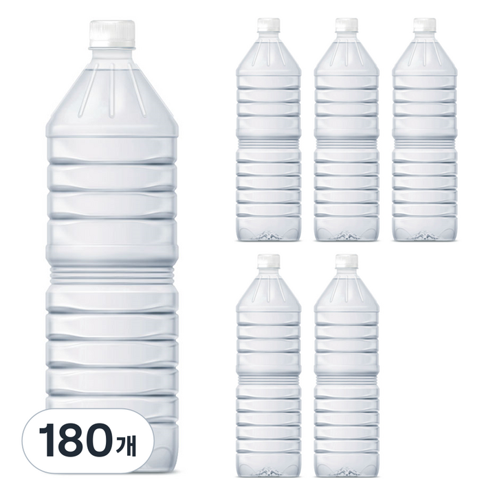 물하나 eco 생수 무라벨, 1L, 180개