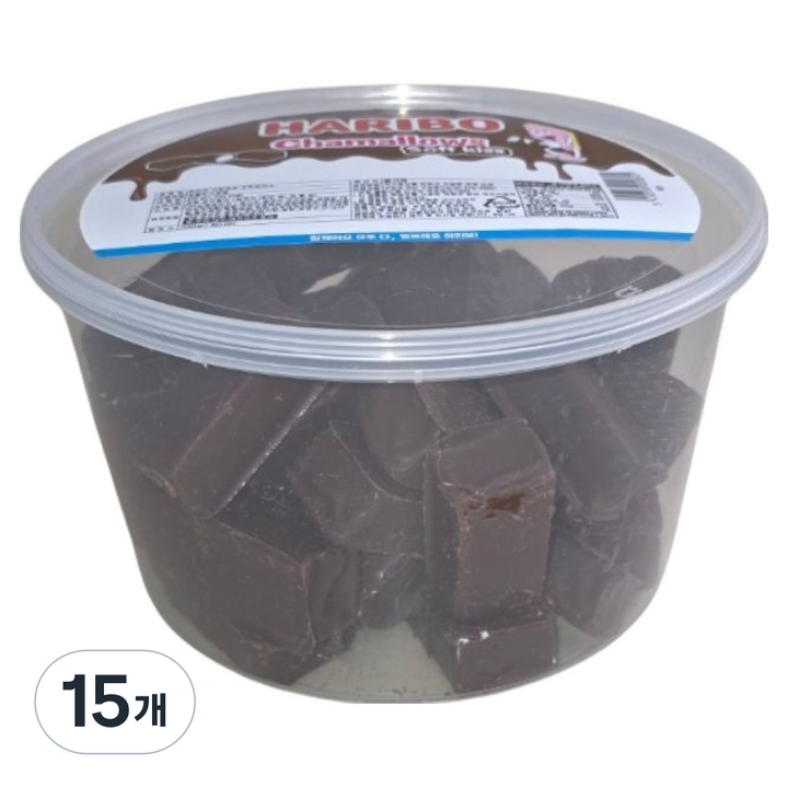 하리보 샤말로우 소프트 키스, 400g, 15개