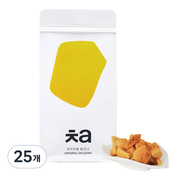 카페차 오리지널 달고나, 60g, 25개