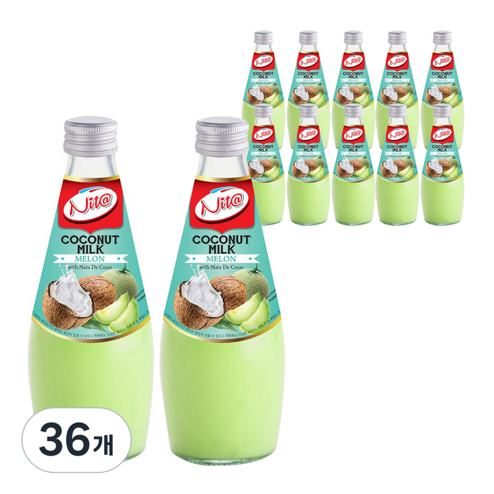 니타 코코넛밀크 멜론맛, 36개, 290ml