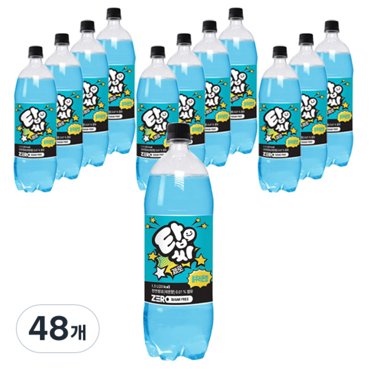 탑씨 제로 블루레몬향, 48개, 1.5L