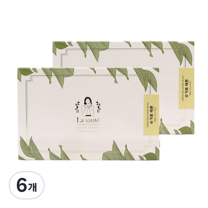 아너스베이크 라쌍테 슈가로 쿠키 레몬 14p, 182g, 6개