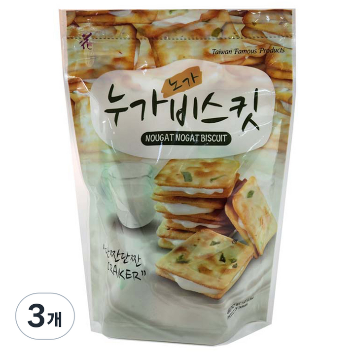 하나노렌고 누가 노가 비스킷, 3개, 140g