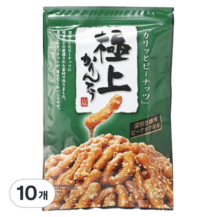 마와키제과 카린토우 피넛, 117g, 10개