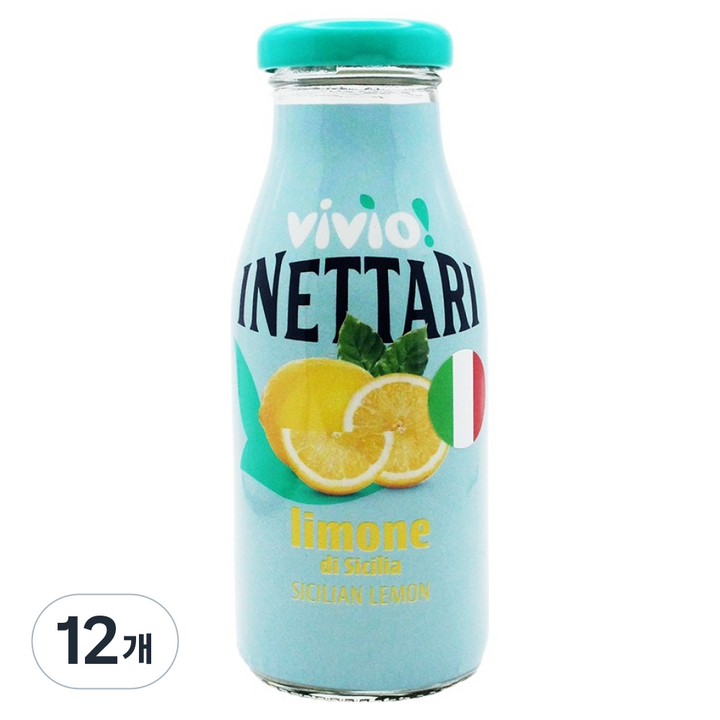비비오 이네타리 리모네 레몬, 12개, 200ml