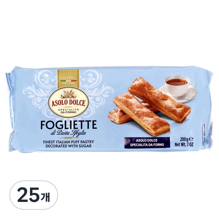 아쏠로돌체 폴리에떼, 200g, 25개