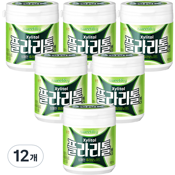 스위토리 플라리톨껌, 100g, 12개