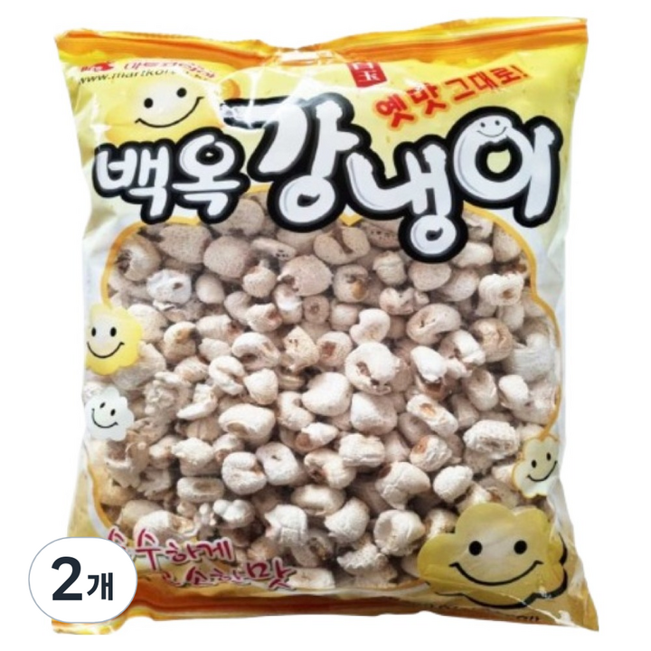 마트코리아 아름다운정성 백옥강냉이 1봉지, 200g, 2개