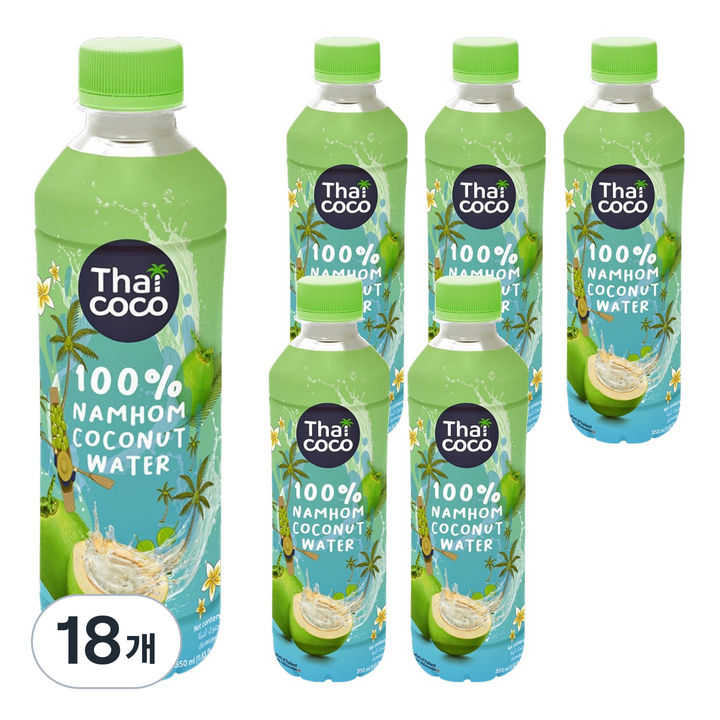 타이코코 남홈 코코넛 워터, 18개, 350ml