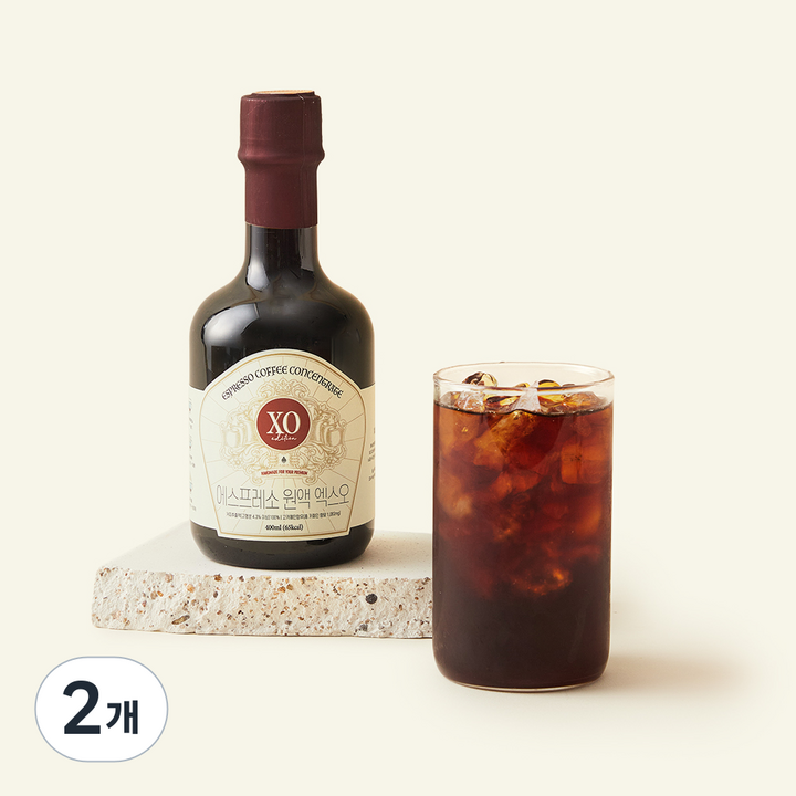 핸디엄 에스프레소 커피원액 엑스오, 2개, 400ml