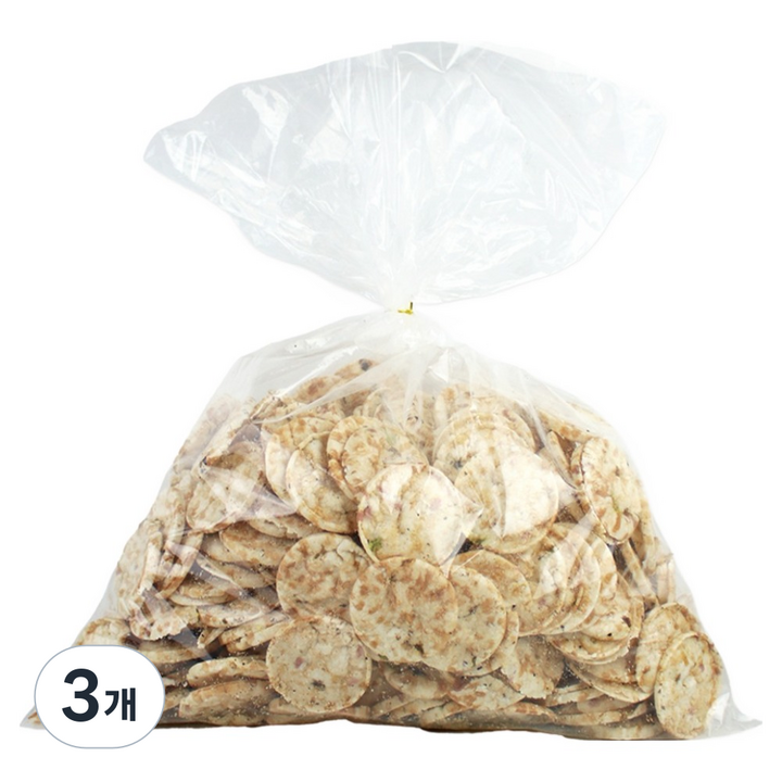 우리가스토리 소담한과 21종 통곡물 뻥튀기, 2kg, 3개