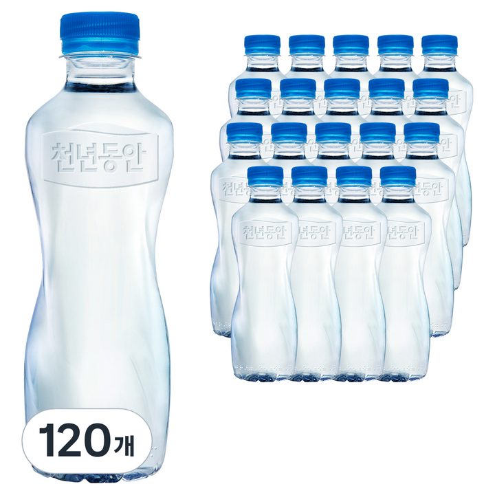 천년동안 무라벨, 350ml, 120개