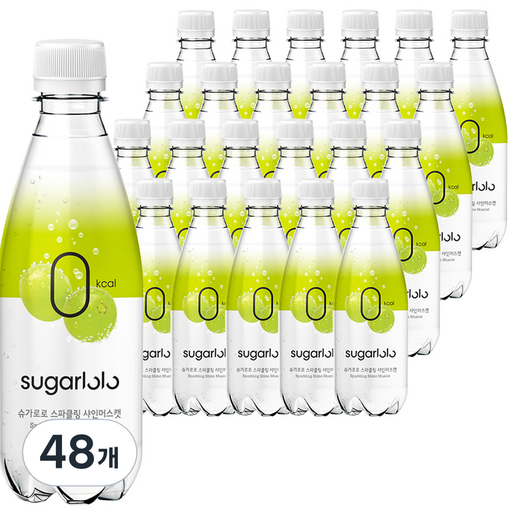 슈가로로 스파클링 샤인머스캣, 350ml, 48개