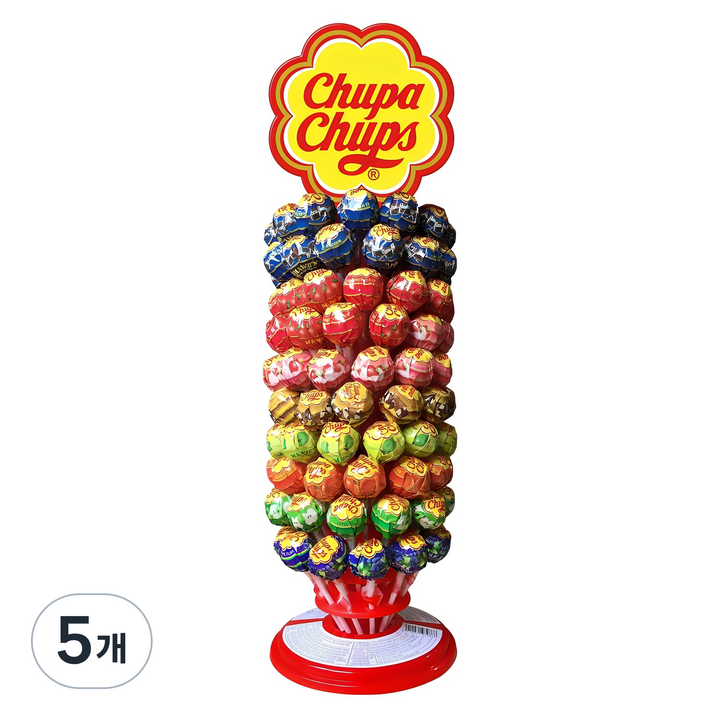 츄파춥스 슬림휠 120개입, 1.32kg, 5개