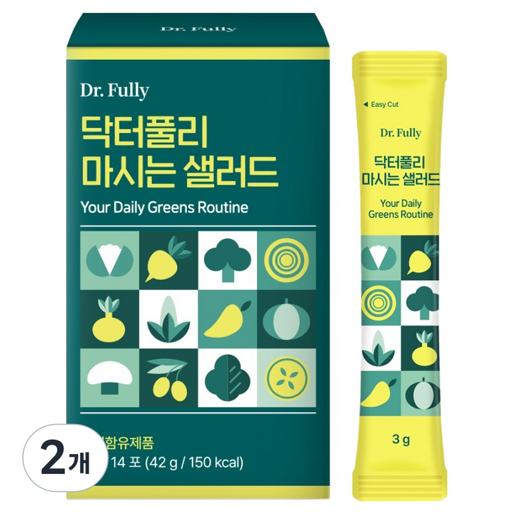 닥터풀리 마시는 샐러드, 42g, 2개