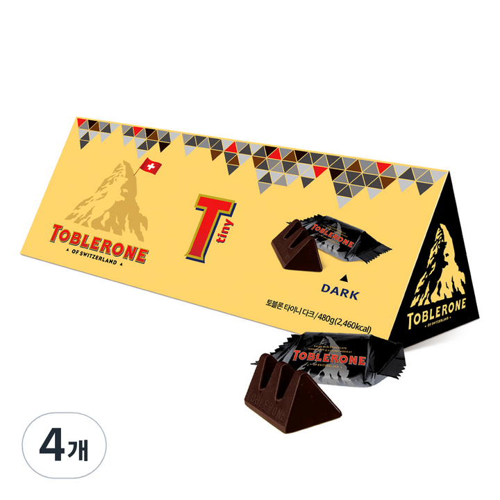 토블론 타이니 다크, 480g, 4개