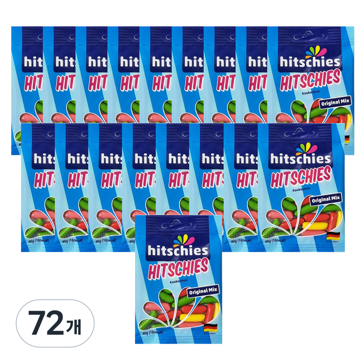 히치스 수수깡 젤리, 40g, 72개