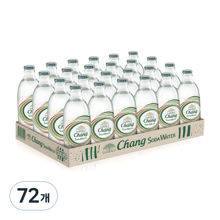 창 탄산수, 325ml, 72개