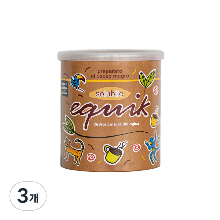 에퀵 코코아 파우더, 300g, 1개입, 3개