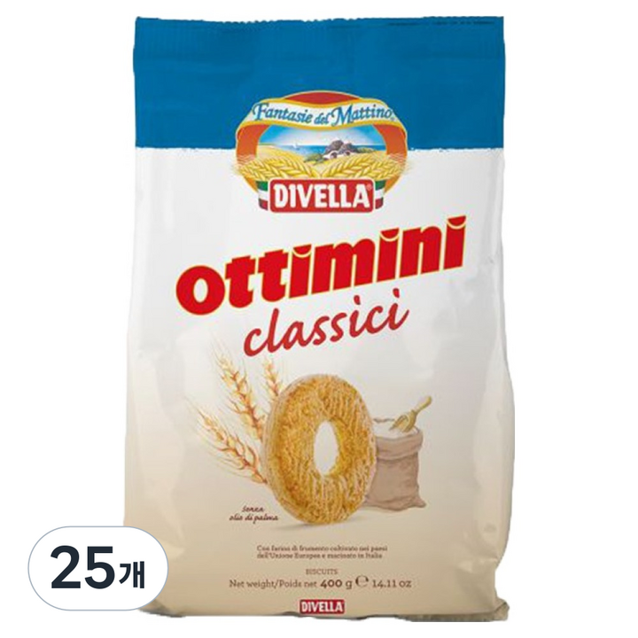 디벨라 오띠미니 비스켓, 400g, 25개