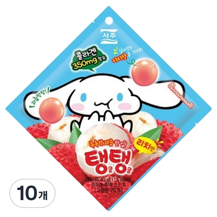 서주 탱글탱글 리치맛, 40g, 10개