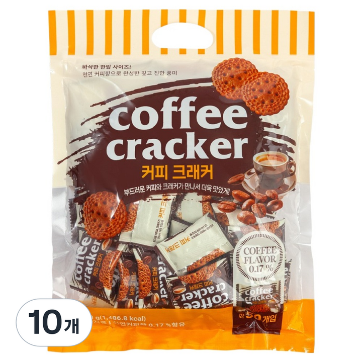 커피 크래커 50p, 280g, 10개