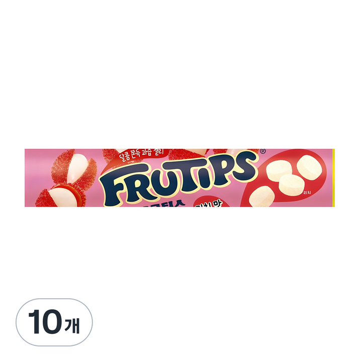 프루팁스 리치맛 젤리, 140g, 10개