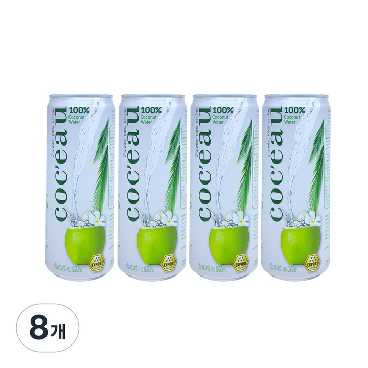 코쿠 코코넛워터, 310ml, 8개