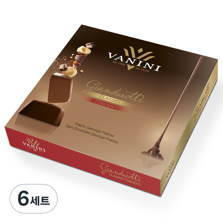 바니니 잔두이오토 기프트박스, 150g, 6세트