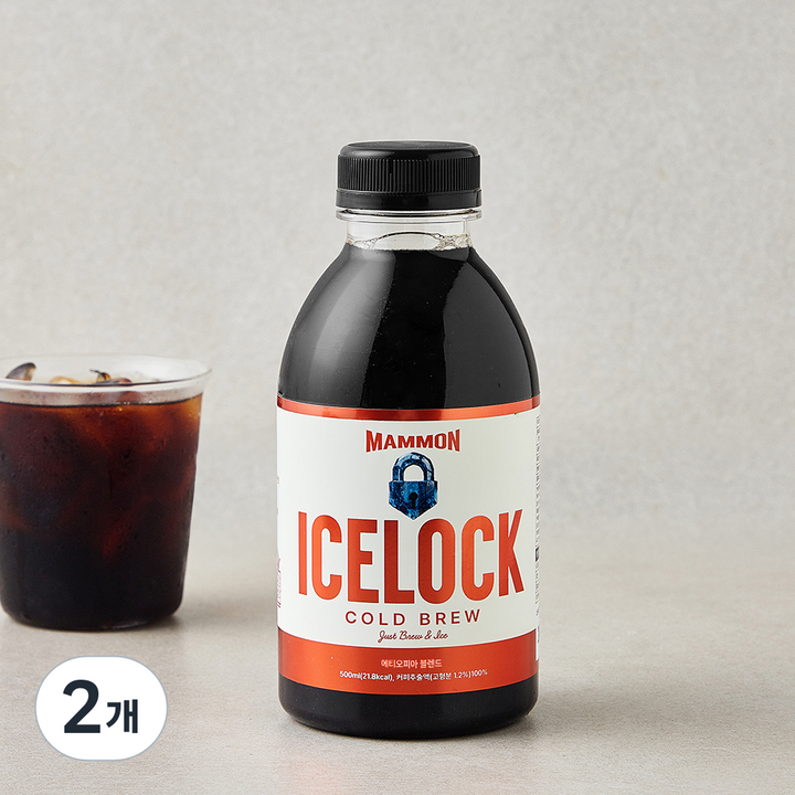 훔볼트 마몬 ICE LOCK 에티오피아 블렌드 콜드브루 RTD, 2개, 500ml