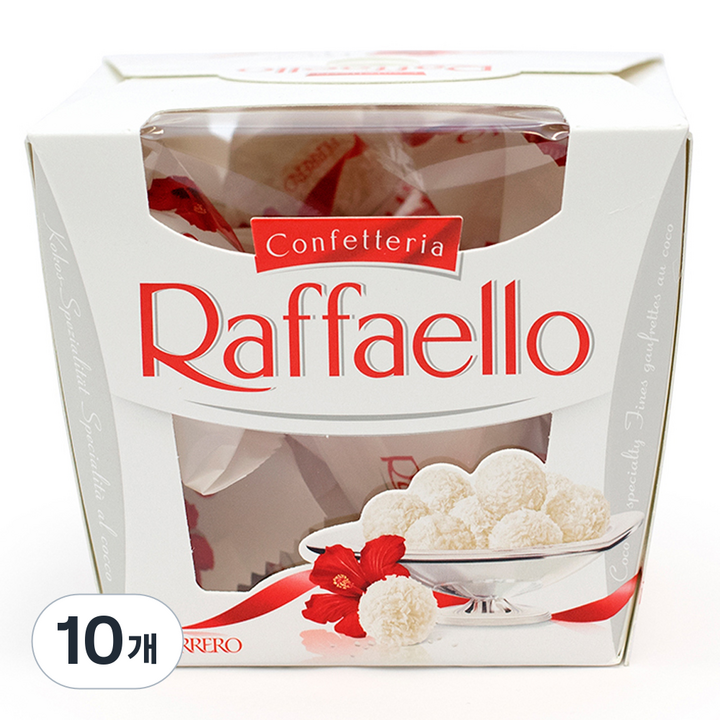 라파엘로 화이트 코코넛 초콜릿, 10개, 150g