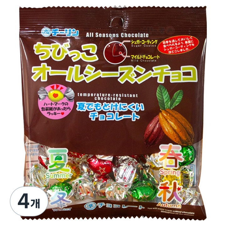 치비코 올시즌 초콜릿, 20g, 4개