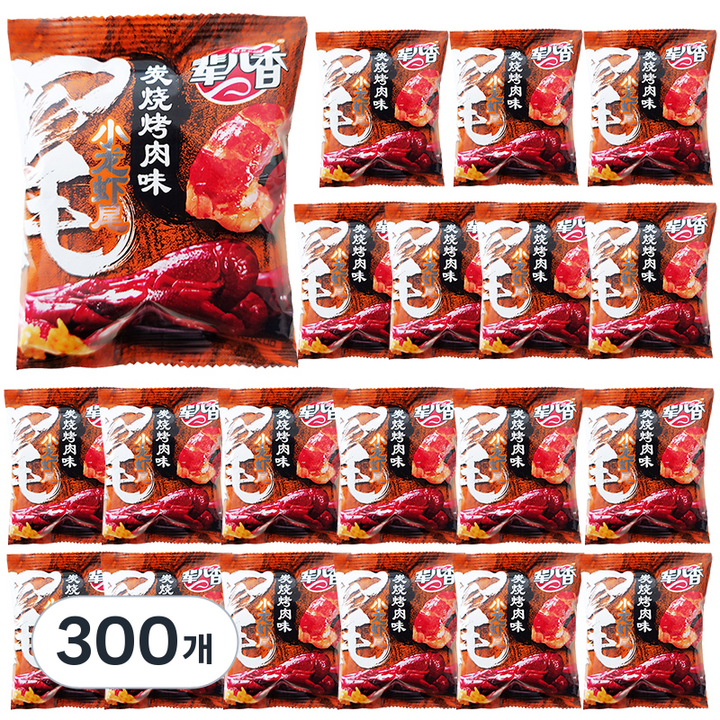 룽쌰워이 펑화스핀 바베큐향 마라과자, 20g, 300개