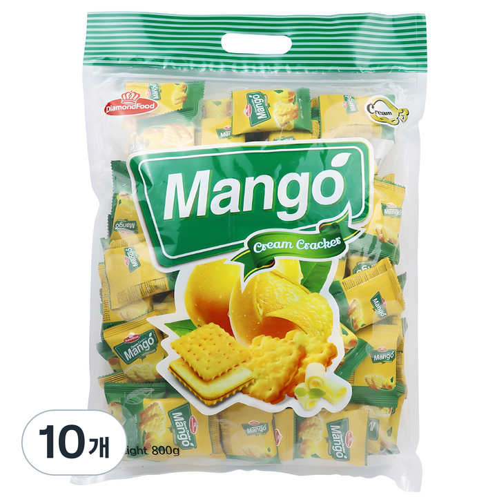 다이아몬드푸드 망고 크림 크래커, 10개, 800g