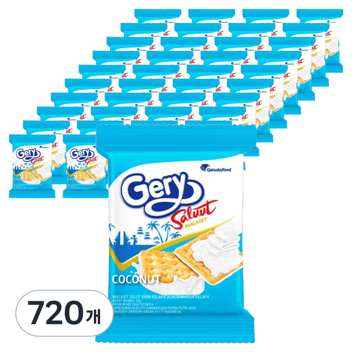 게리 오리지널 크래커 코코넛, 720개, 19g