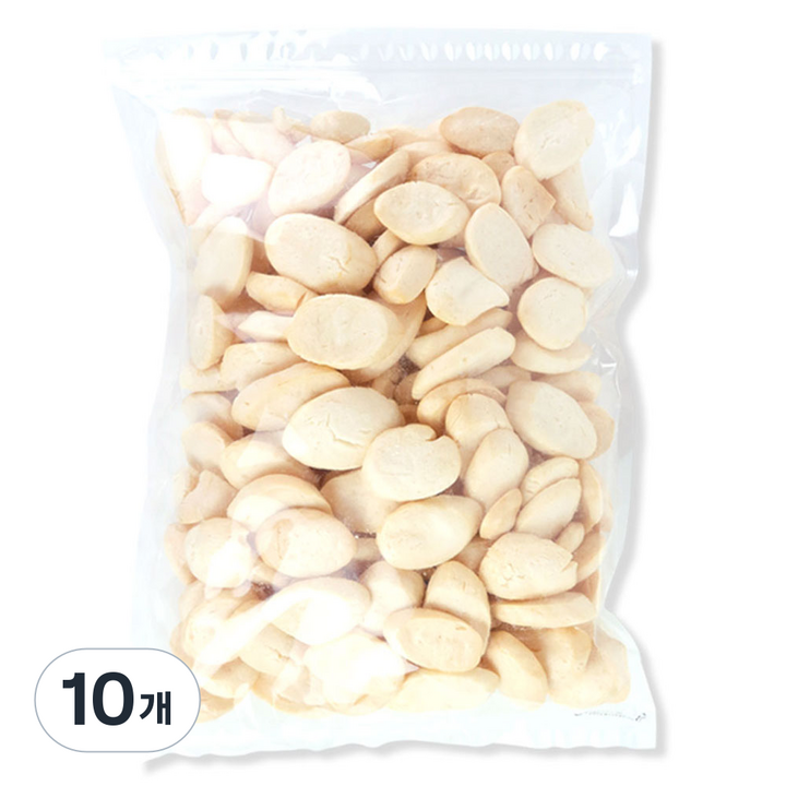 우리가스토리 쌀떡국튀밥 떡뻥 뻥튀기, 400g, 10개