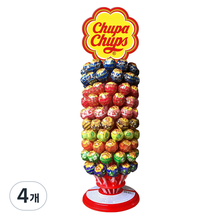 츄파춥스 슬림휠 120개입, 1.32kg, 4개