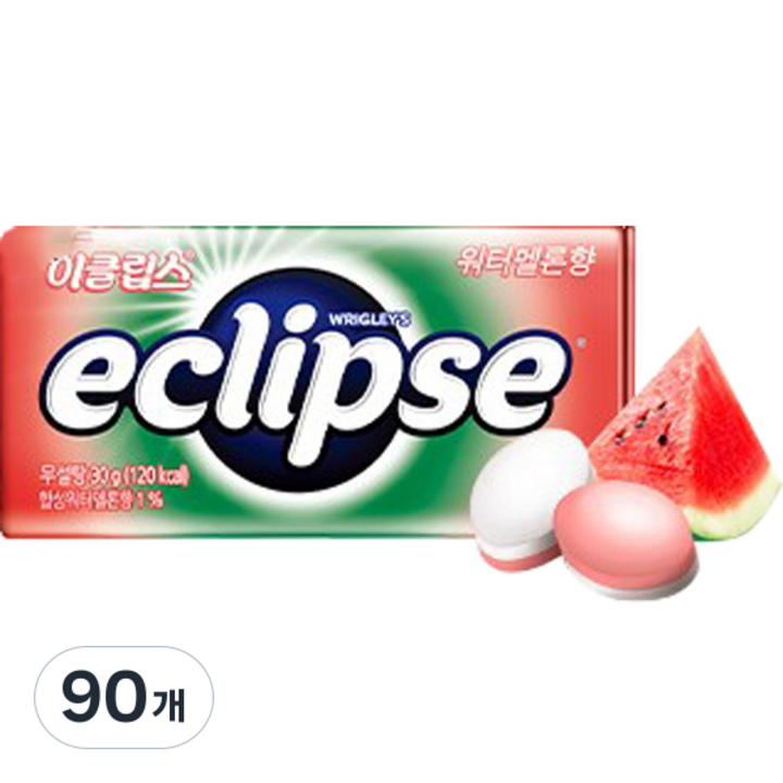 이클립스 워터멜론향 Tin, 30g, 90개
