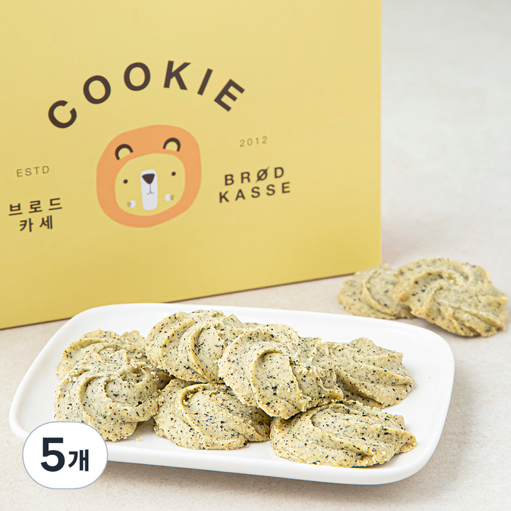브로트카세 얼그레이버터 쿠키, 180g, 1개입, 5개