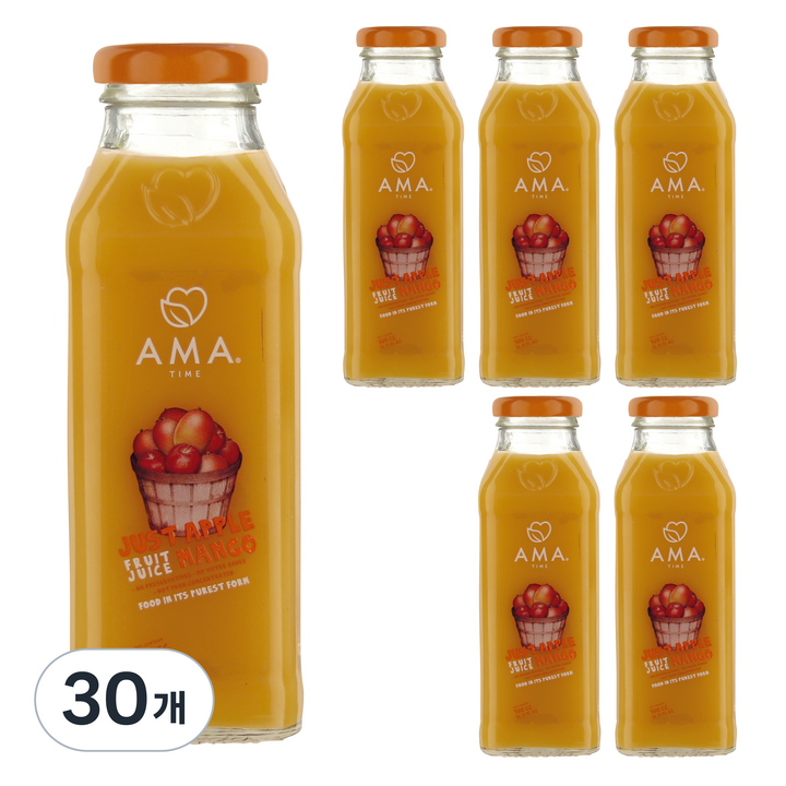 아마타임 사과 망고 주스, 30개, 300ml