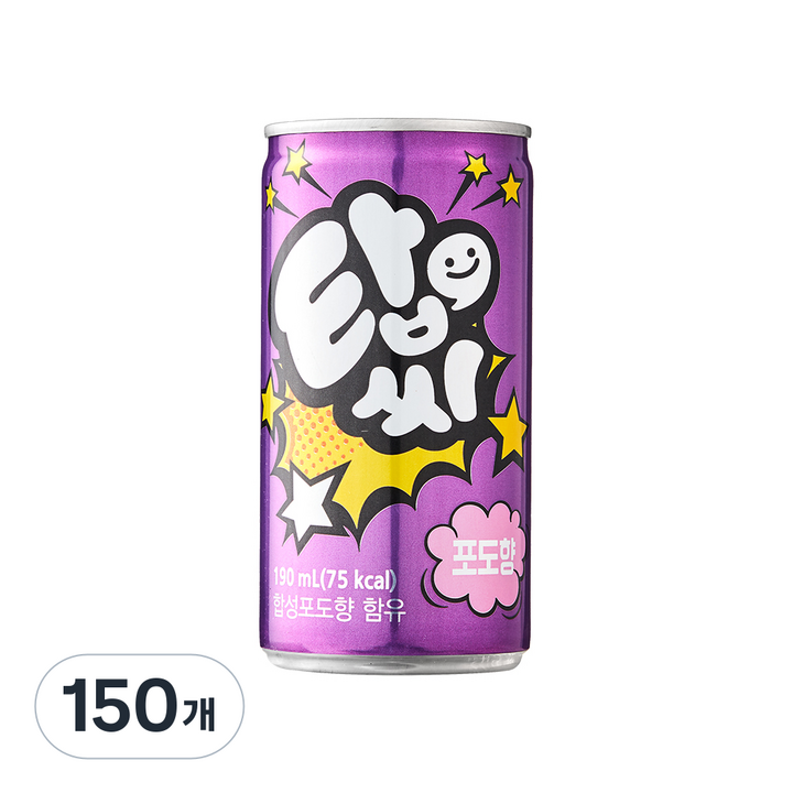탑씨 포도향, 190ml, 150개