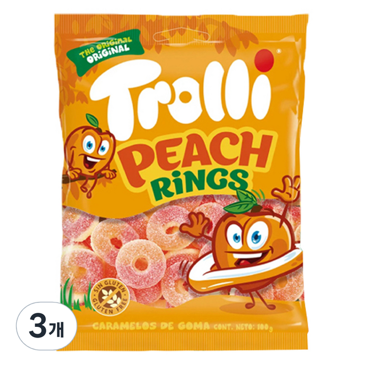 트롤리 피치링스, 100g, 3개