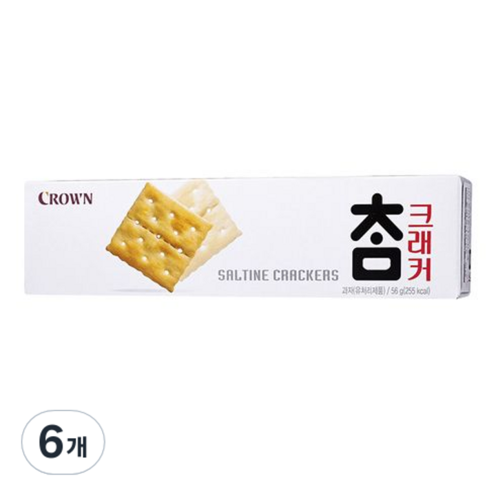참크래커, 56g, 6개